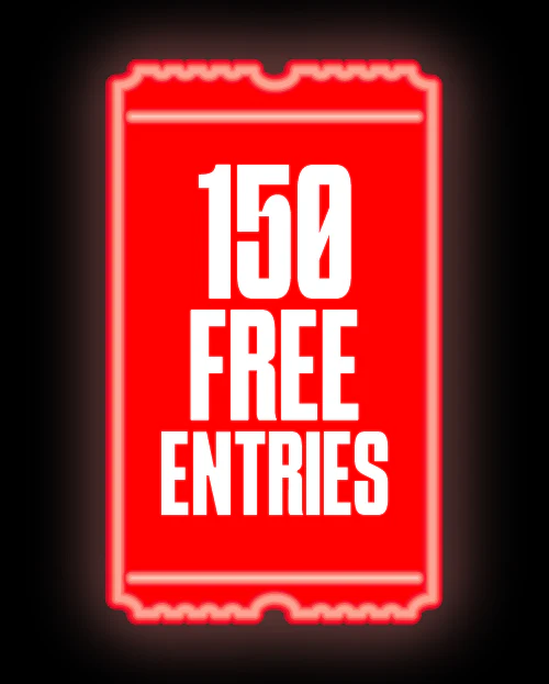 🎁 150 Free Entries
