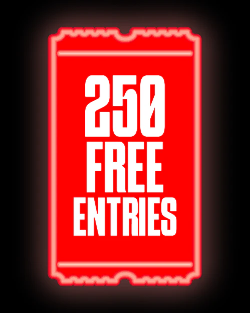 🎁 250 Free Entries