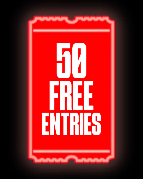 🎁 50 Free Entries