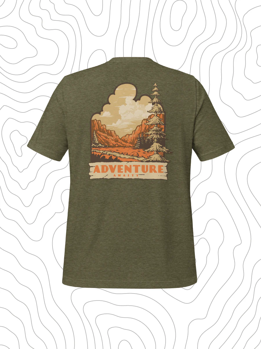 Adventure Awaits T-Shirt - Image 3
