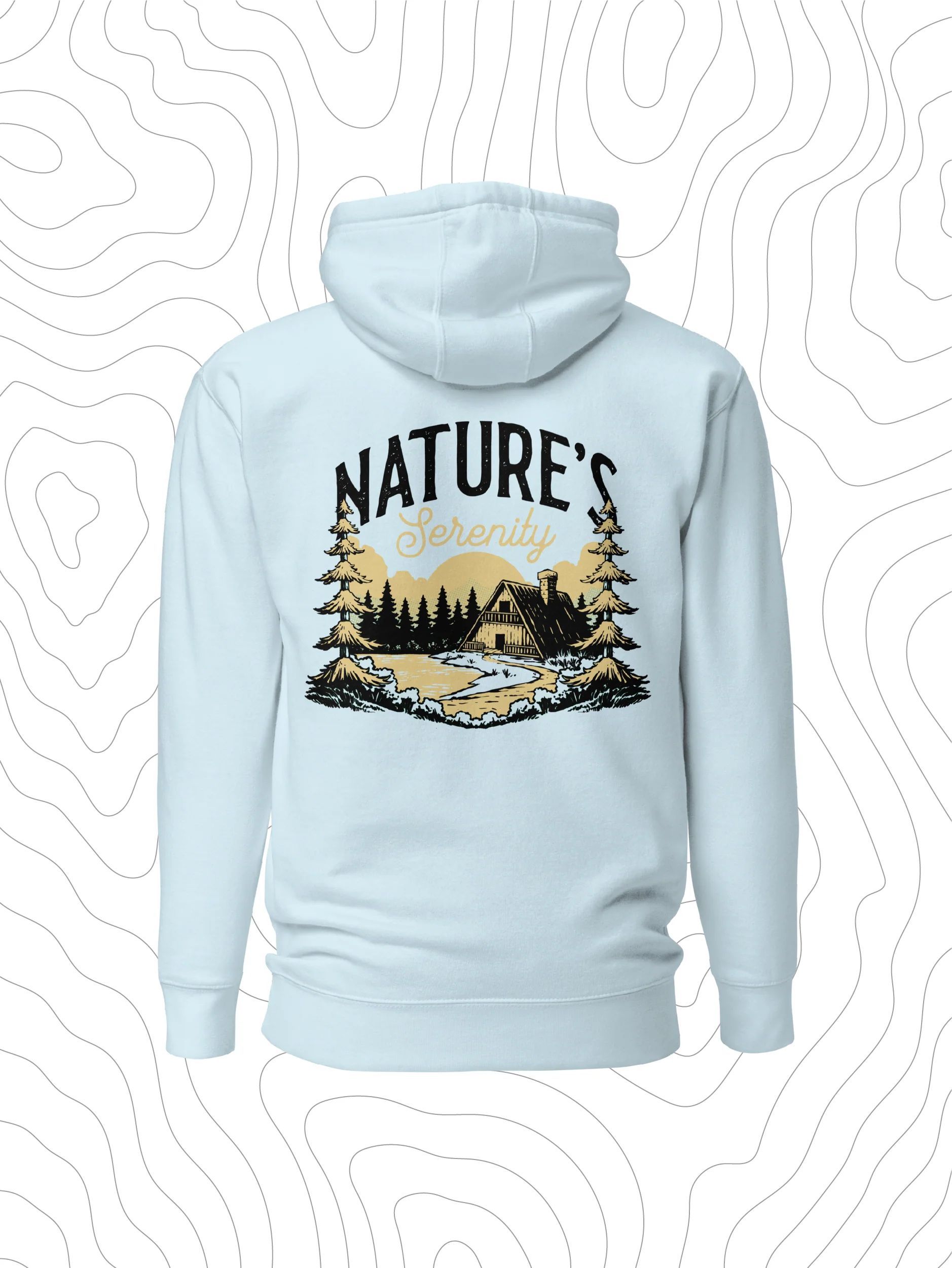Nature's Serenity Hoodie - Image 3